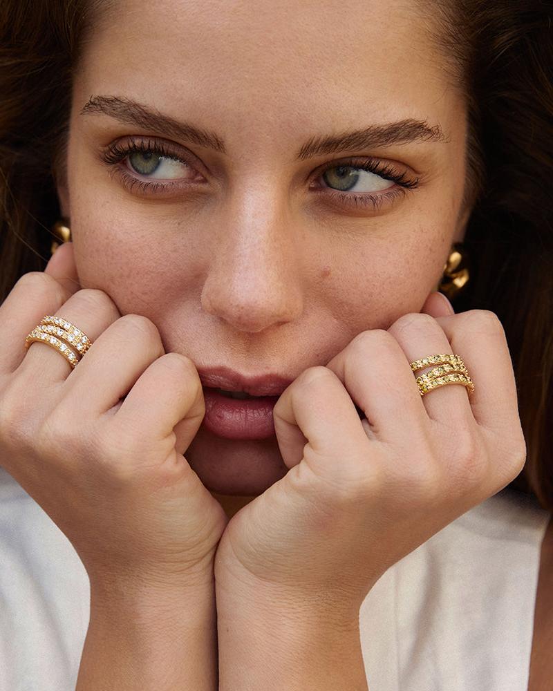 Amalia Green Ring - Image 4