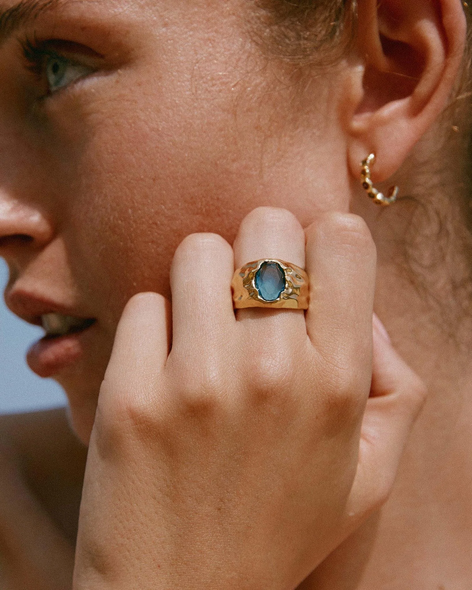 Carmen Blue Ring - Image 6