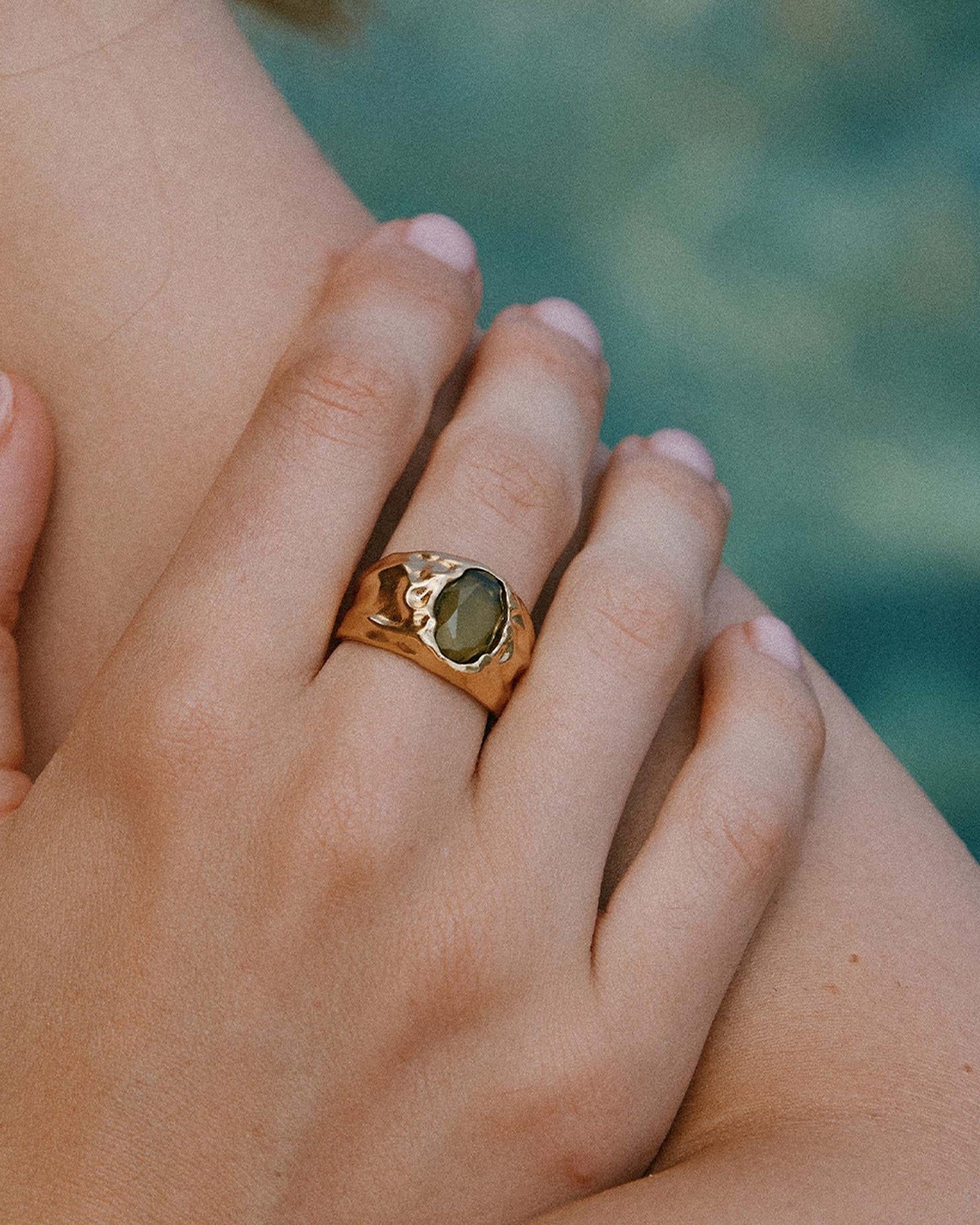 Carmen Dark Green Ring - Image 5
