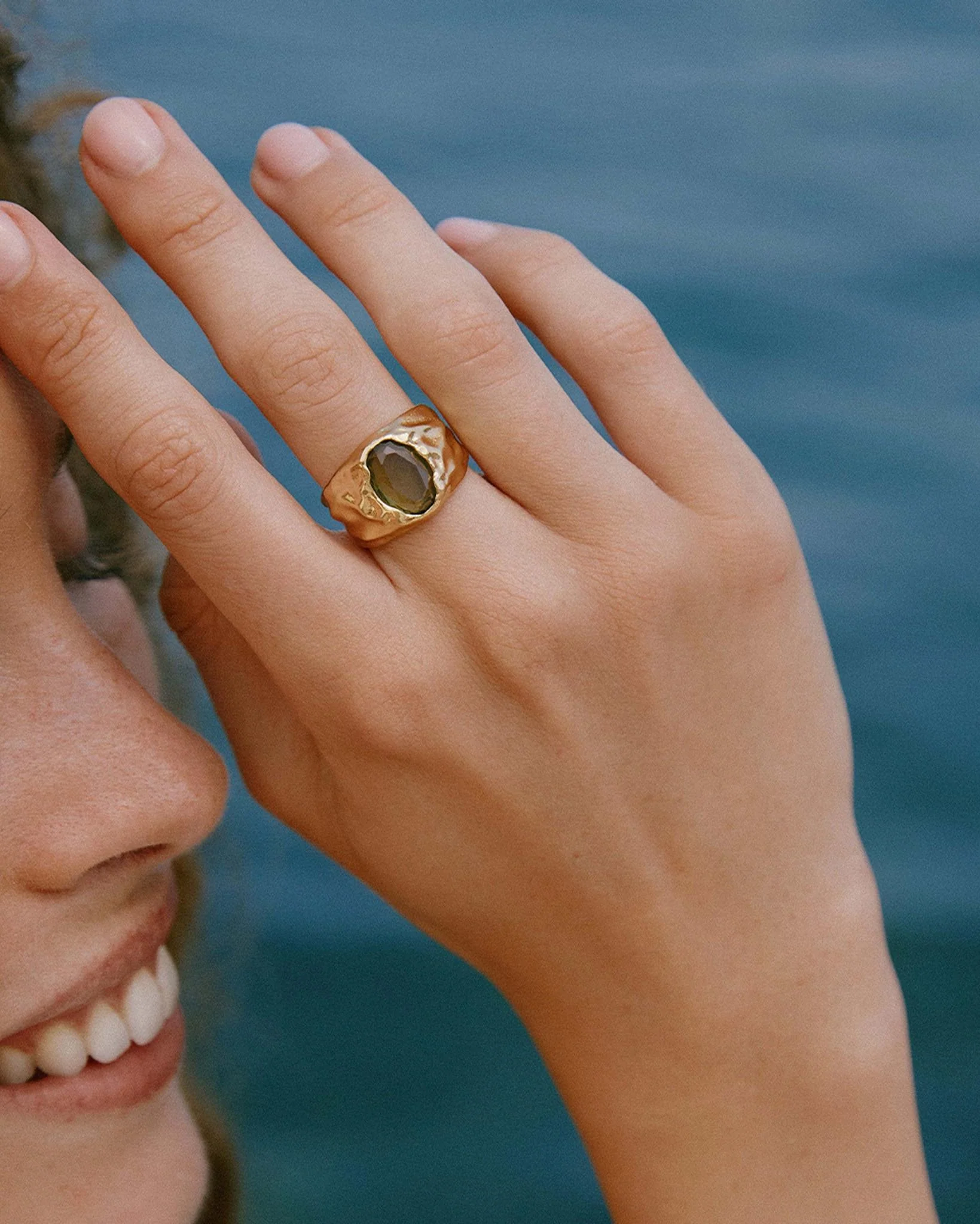 Carmen Dark Green Ring - Image 7