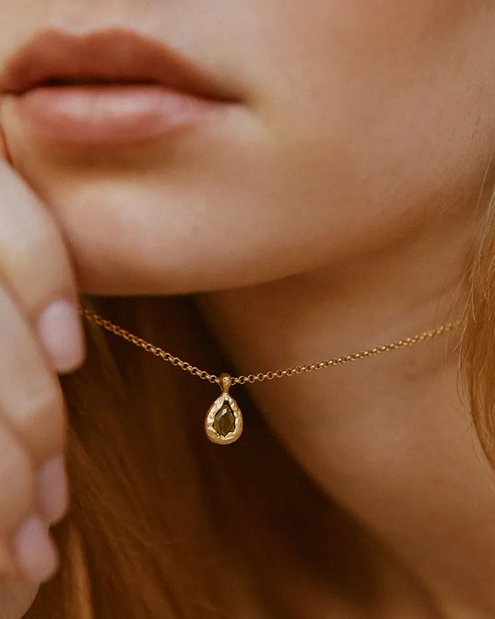 Lysia Dark Green Necklace - Image 4