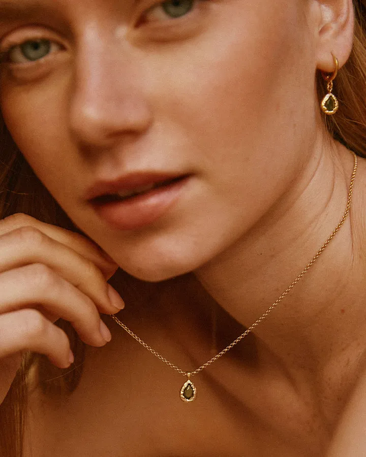Lysia Dark Green Necklace - Image 6