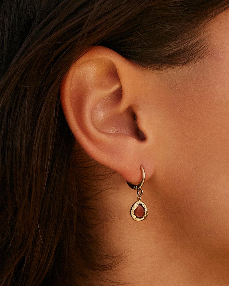 Lysia Rosewood Earrings - Image 2