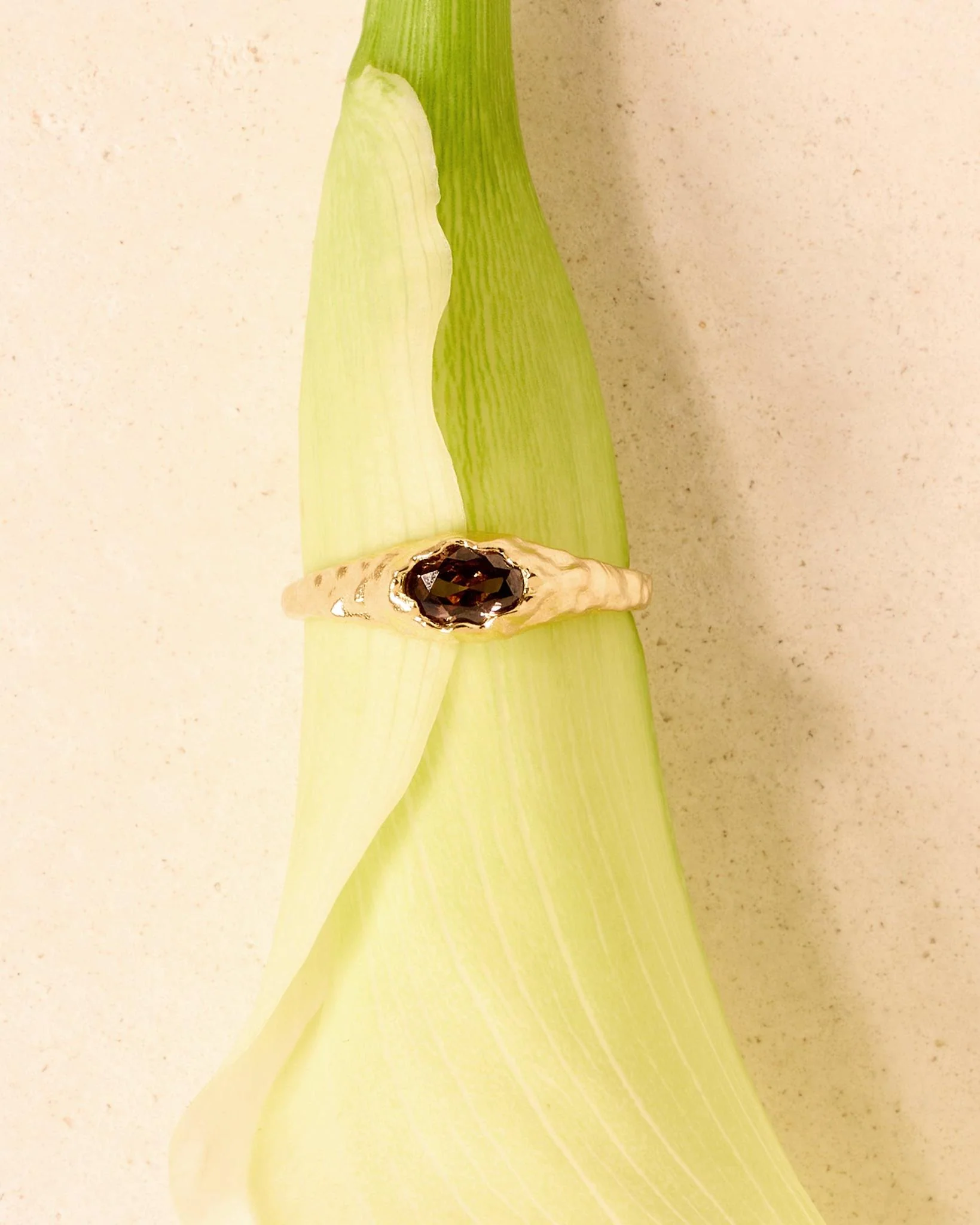Maria Mini Brown Ring - Image 7