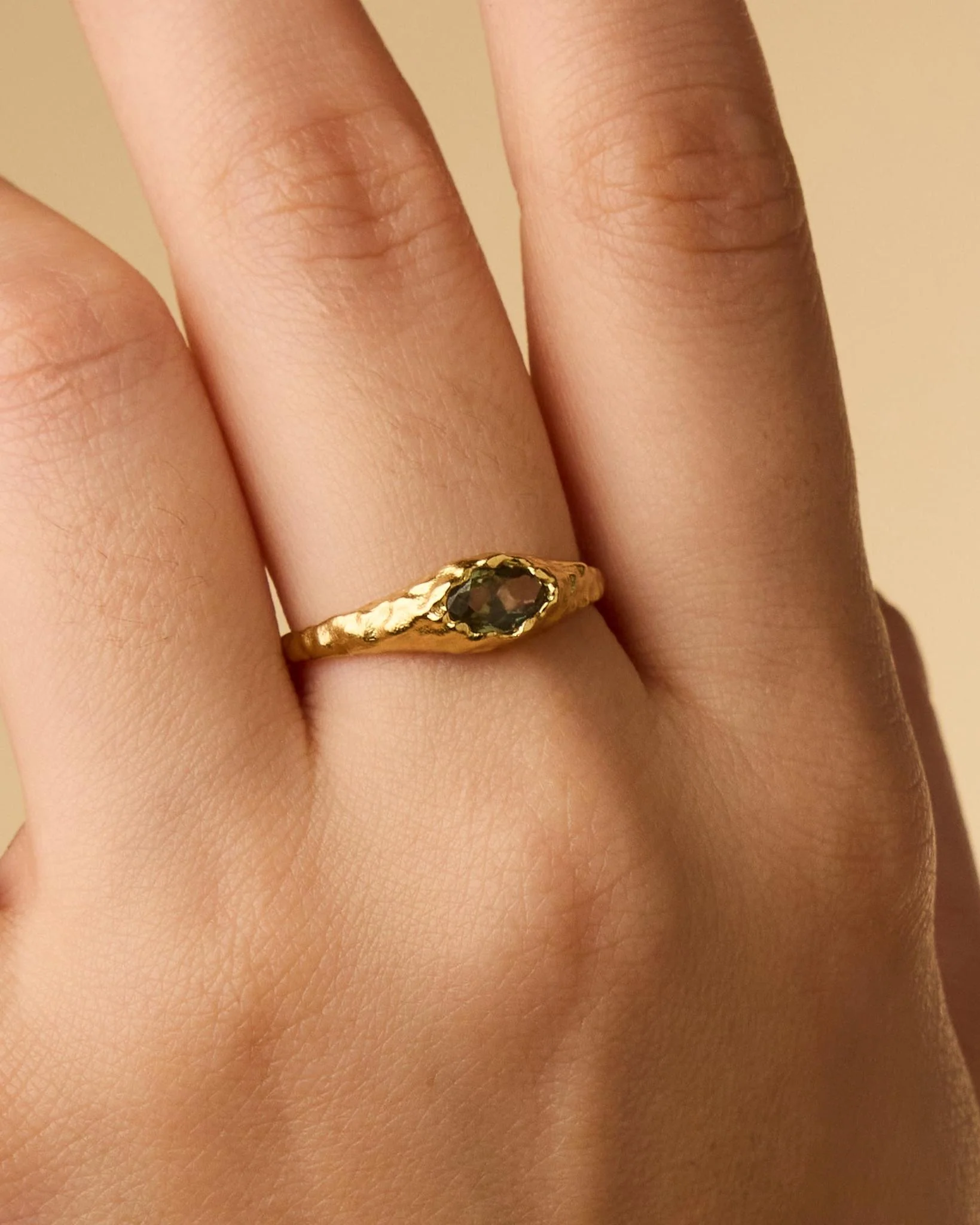 Maria Mini Celadon Ring - Image 2