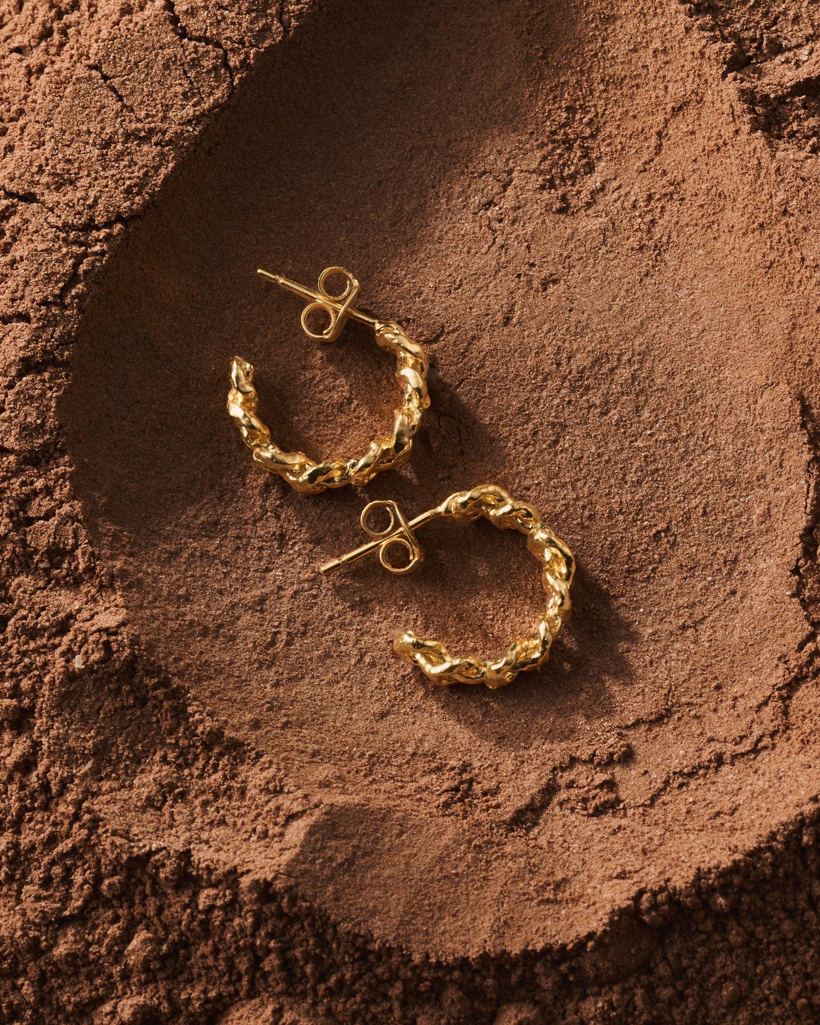 Nodi Hoop Earrings - Image 3